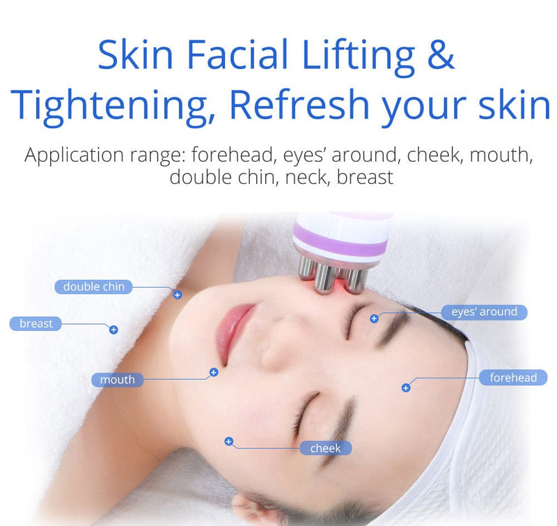 2 In1 Mini RF Radio Frequency Facial Wrinkle Removal Anti Aging Beauty Machine