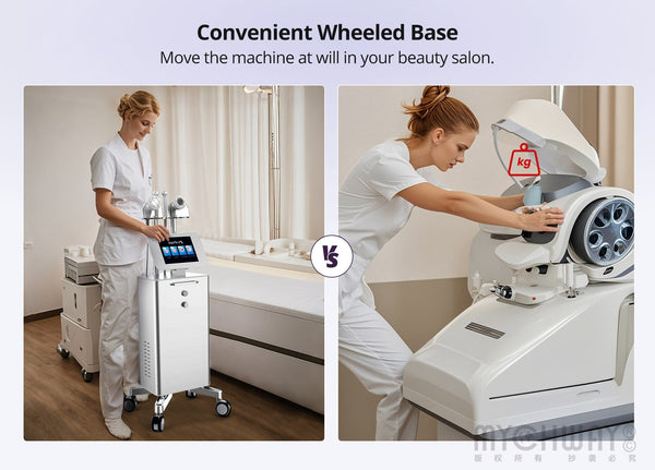 Mychway Stand-Type 30K Cavitation Machine With RF Vacuum For Body & Face Care