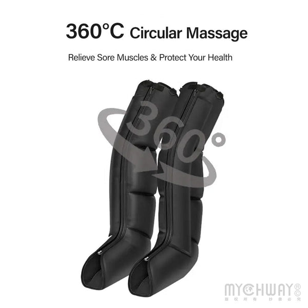 Leg Compression Massager With 6 Airbags