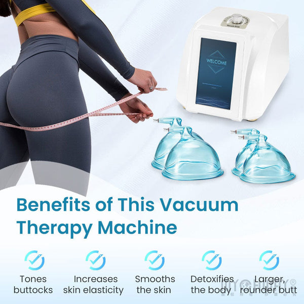 Mychway Vacuum Therapy Butt Lift Machine With Different Sized Cups