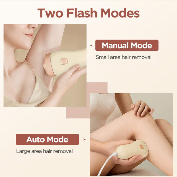 2 Modes of HR-B209 IPL Hair Removal Device