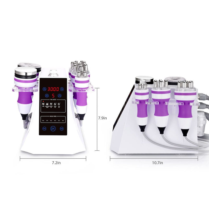 5 In 1 Ultrasonic Cavitation Vacuum RF Beauty Machine With Lipo Laser LLLT Lipolysis 14 Pads Beauty Machine