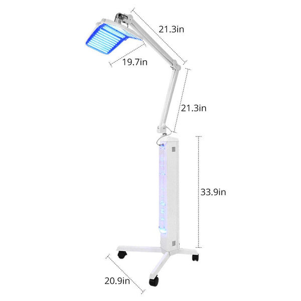 Product Size of LT-R283 4-Color PDT LED Light Therapy Beauty Device