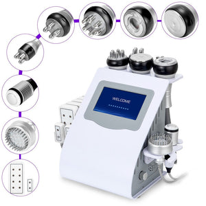 MS-76D1MAXS8 9-In-1 80K Cavitation RF Vacuum Machine Display 