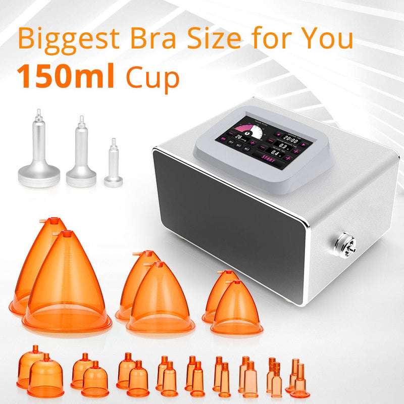 Ultrasonic Cavitation 2.5 Vacuum RF Machine With Vacuum Breast Massage Enhancement Beauty Machine