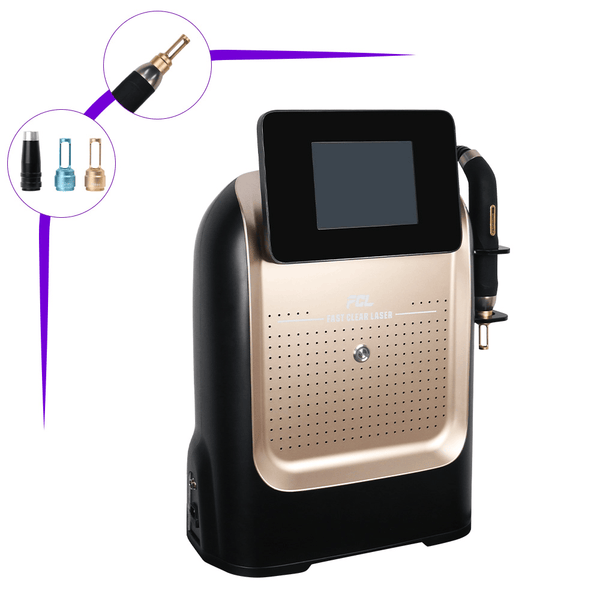 Picosecond Laser Machine With 3 Laser Head For Tattoo Removal Carbon Facial Peel