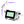 White FACEROV0 facial treatment device with a black front panel and screen, shown on a white background with two circular inset diagrams of applicator heads and purple connector lines.