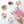 Applicable Body Areas of MT1011PPW Mini Pink EMS Facial Massager