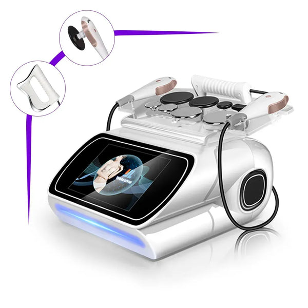 3 In 1 Tecar Therapy Machine With CET RET Massage Gun For Body & Face Management