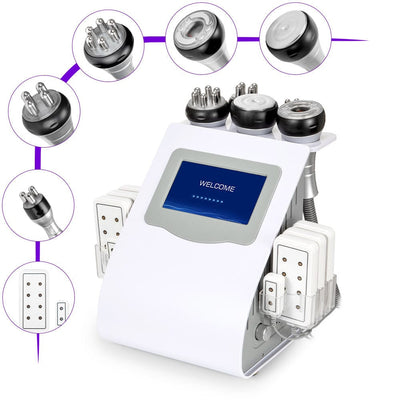 6-in-1 80K Ultrasonic Lipo Cavitation RF Machine