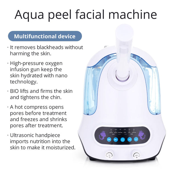 Mychway 7 in 1 Hydro Dermabrasion Oxygen Spray Machine for Skin Cleaning