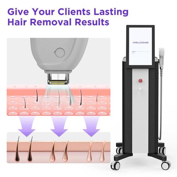 HR-11K8 NAISIGOO 808nm Laser Hair Removal Machine For Lasting Results