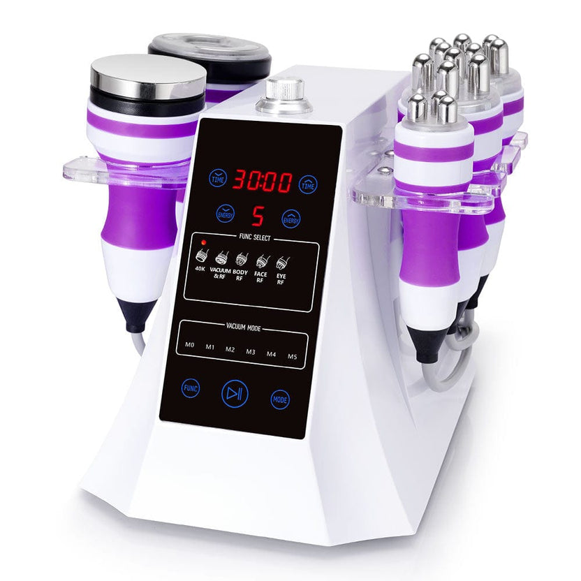 40K Cavitation RF Vacuum Body Sculpting Machine - 5-in-1 Fat Removal