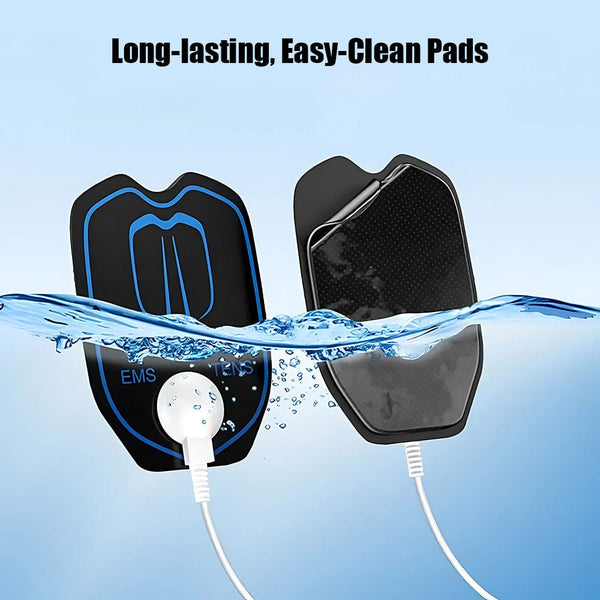 Easy-to-clean Pads of MS-B0909 Wireless Tens Unit Muscle Stimulator