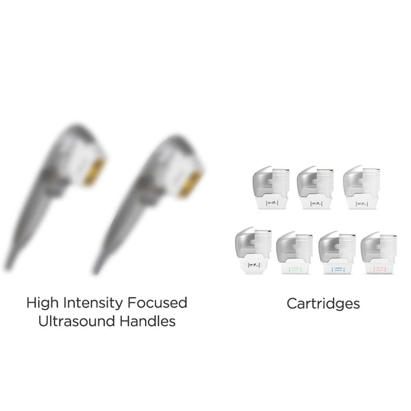 Mychway High Intensity Focused Ultrasound Machine With 2 Handles & 7 Cartridges
