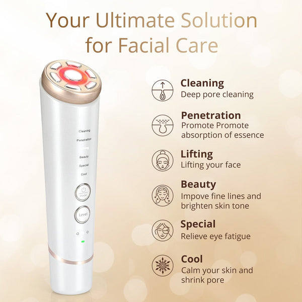 Versatile Use of SR-RF56 Radio Frequency Skin Tightening Facial Machine