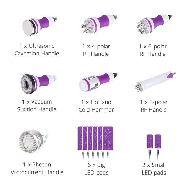 Mychway 9-In-1 40K Cavitation Machine For Body Shaping & Facial Care