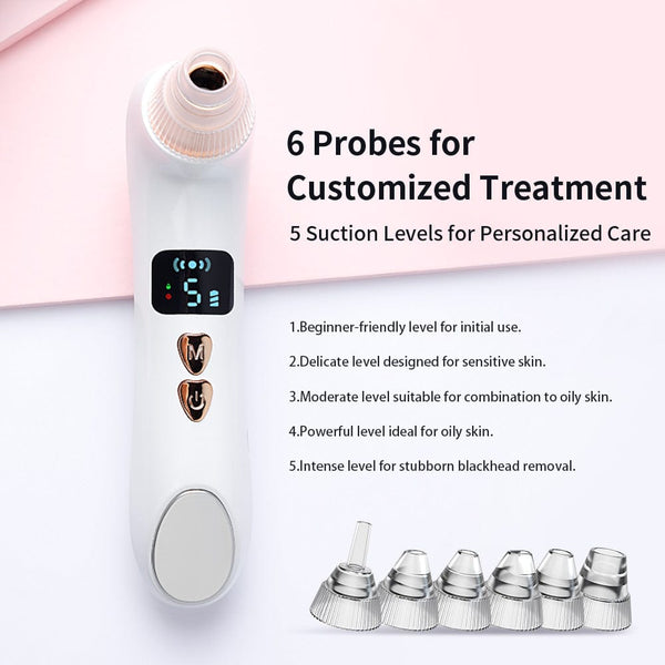 Mychway Electric Face Nose Blackhead Remover with Camera