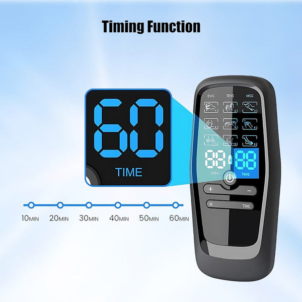 Timing Function of MS-B0909 Wireless Tens Unit Muscle Stimulator