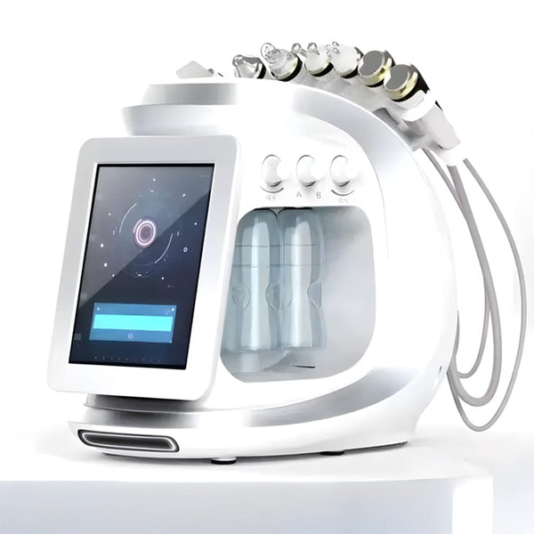 8 In 1 Smart Ice Blue Facial Care Machine For Cleansing, Hydration, Skin Lifting