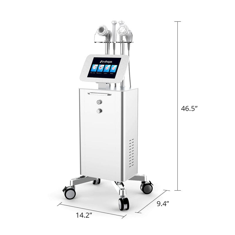 New Vertical Ultrasonic&RF Vacuum Body Face Care SPA Slimming Machine