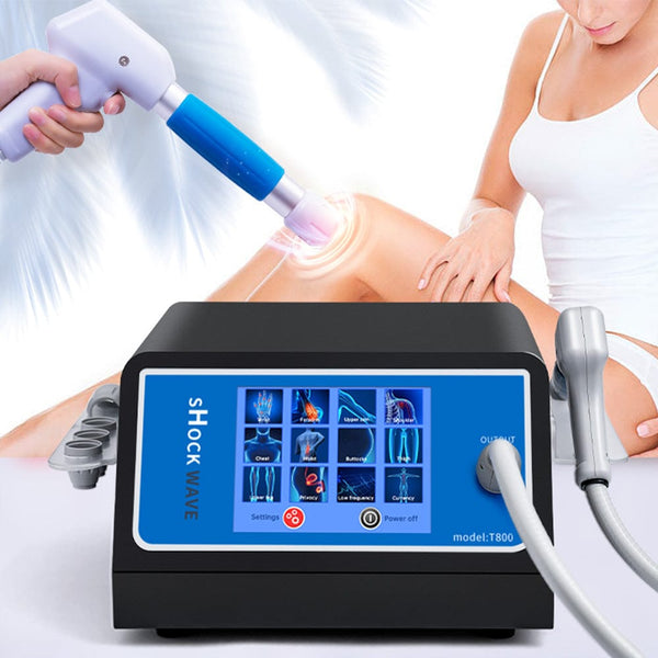 Mychway Shockwave Therapy Machine With 5 Working Head For Body Pain Relief