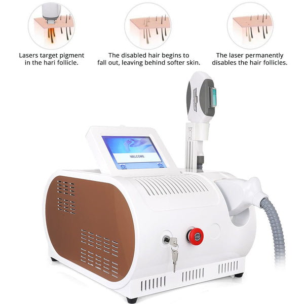 Principles of HR-K600P IPL RF Hair Removal Beauty Equipment