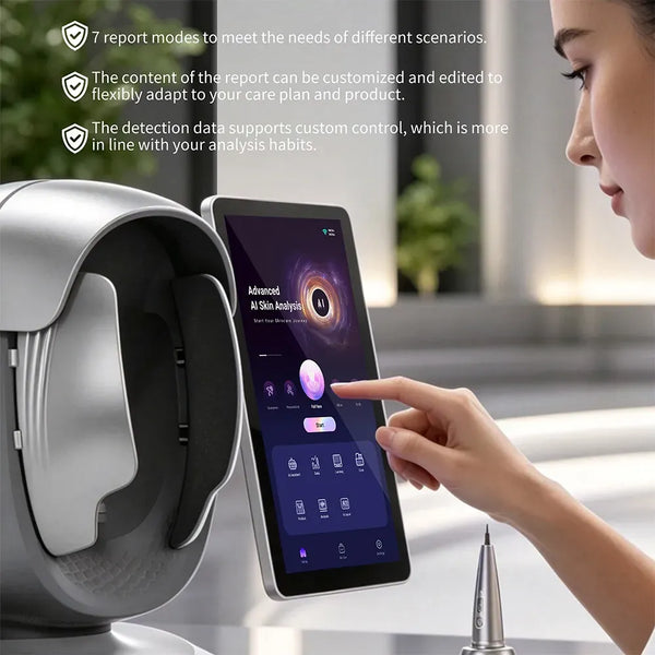 X3Pro AI Skin Analyzer 8-Spectrum Imaging, Facial & Scalp Detection Cloud Report