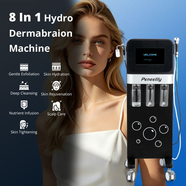 8 In 1 Hydro Dermabraion Machine For Professional Skin Rejuvenation
