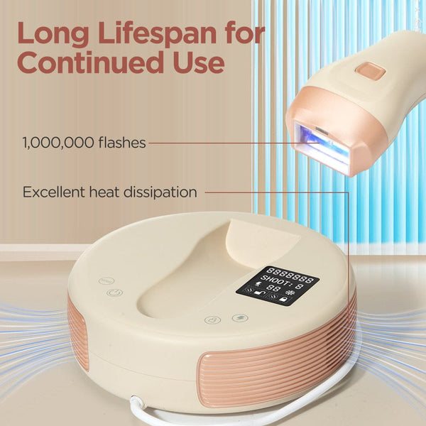 Long Lifespan of HR-B209 IPL Hair Removal Device