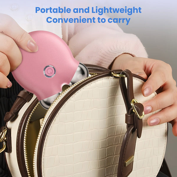 Convenient-to-carry MT1011PPW Mini Pink EMS Facial Massager