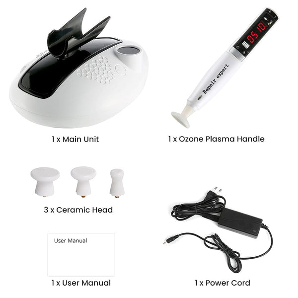 Packing List of FC-A21 Portable Ozone Plasma Pen