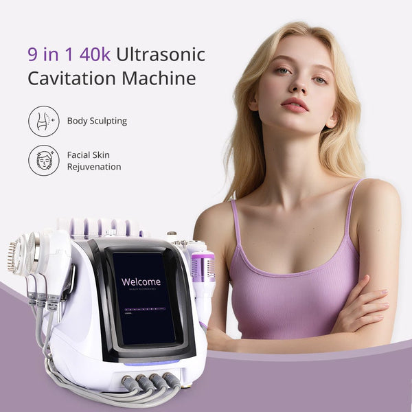 Aristorm 9 In 1 40k Cavitation RF Body Slimming Machine