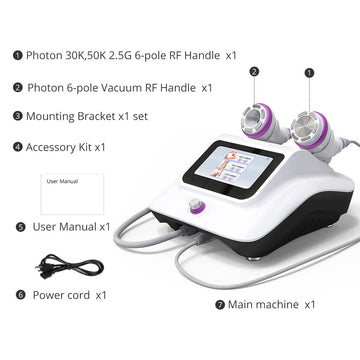 MS-45T2SEPRO 30K & 50K Cavitation Machine's Packing List