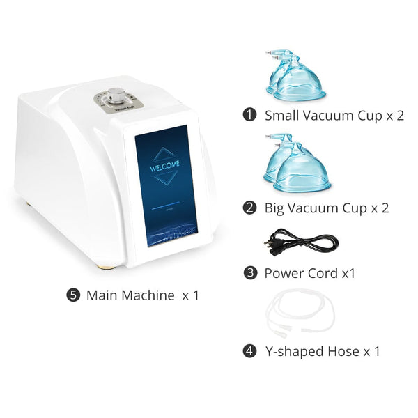 Mychway Vacuum Therapy Butt Lift Machine With Different Sized Cups