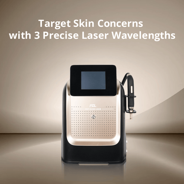 Picosecond Laser Machine With 3 Laser Head For Tattoo Removal Carbon Facial Peel