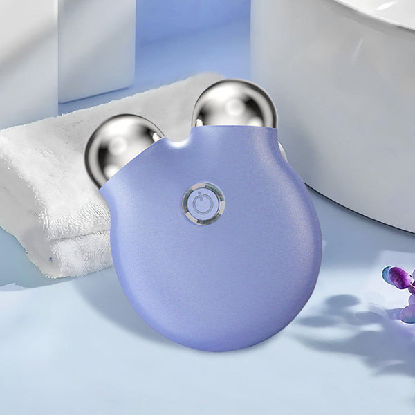 Mychway Mini Purple EMS Facial Massager For Facial Contouring