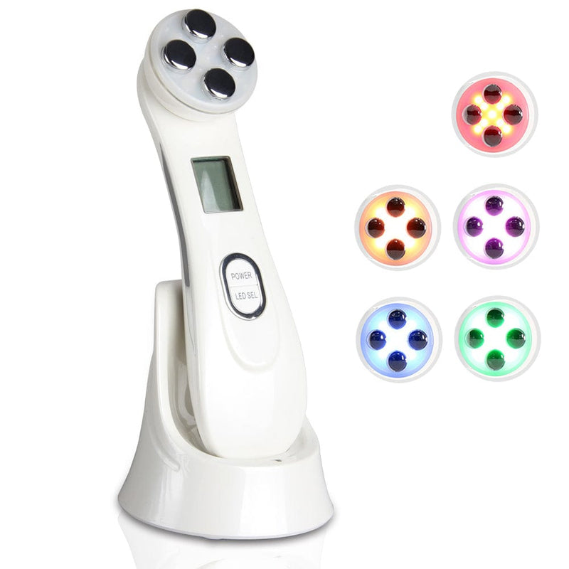 RF Electroporation Anti-Wrikle And Firming 7 Colors Skin Beauty Device