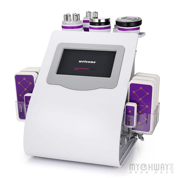 MS-54D4S 6-In-1 Cavitation Body Sculpting Machine Display