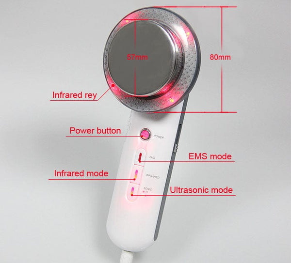 3-IN-1 Ultrasonic Microcurrent Device With Far Infrared