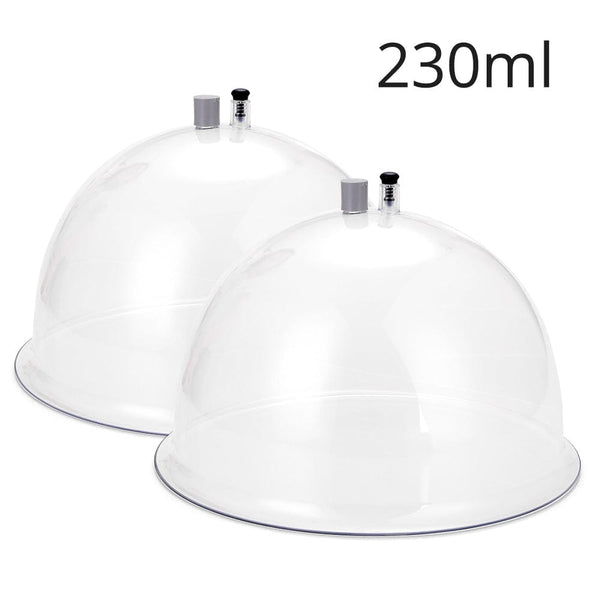 New 230ML Breast Enhancement Butt Lifting Vacuum Cupping 2PCS Cups