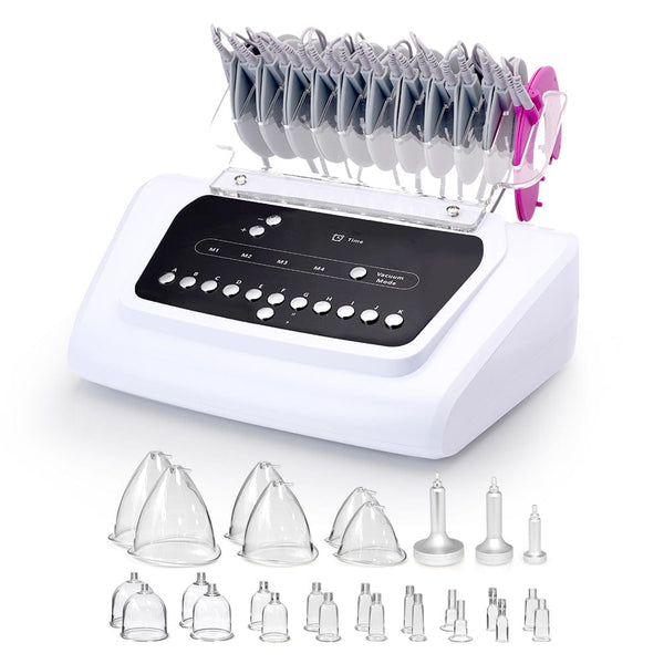 MS-33J4 EMS Body Shaping Device With Vacuum Cups Display