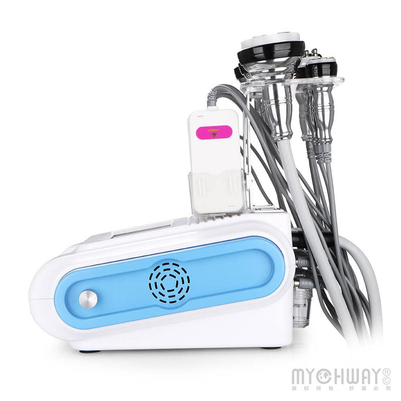 Unoisetion Cavitation RF Vaccum 8 IN 1 Cold LED Light Body Slimming Machine
