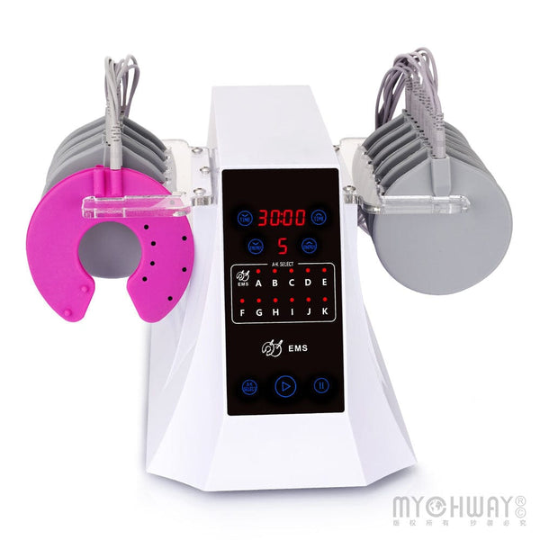 Microcurrent Face Body Shaper Electronic Breast Stimulation Machine