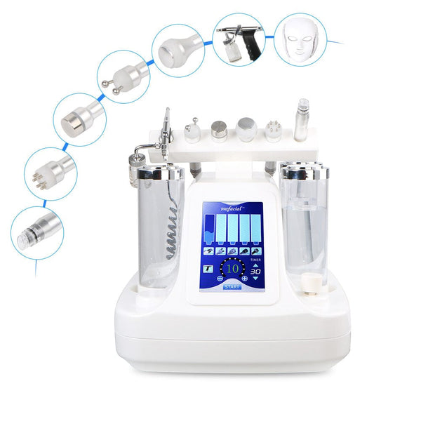 Various Handles of 7-In-1 Hydrodermabrasion Machine 