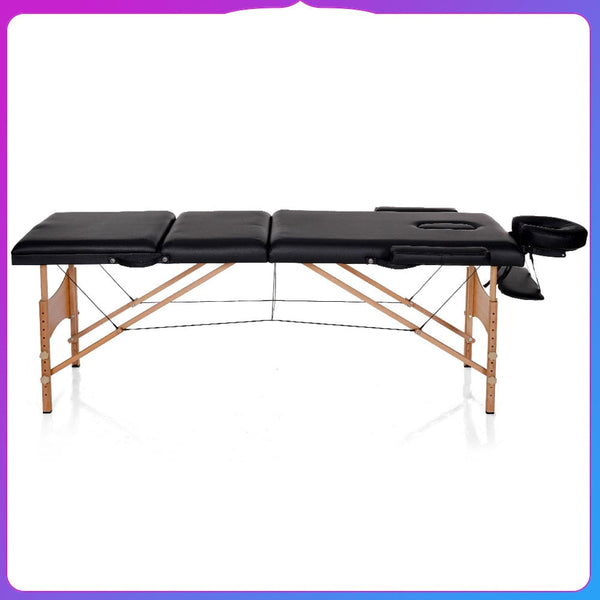 3-Folding Portable Massage Bed For Spa & Salon Use