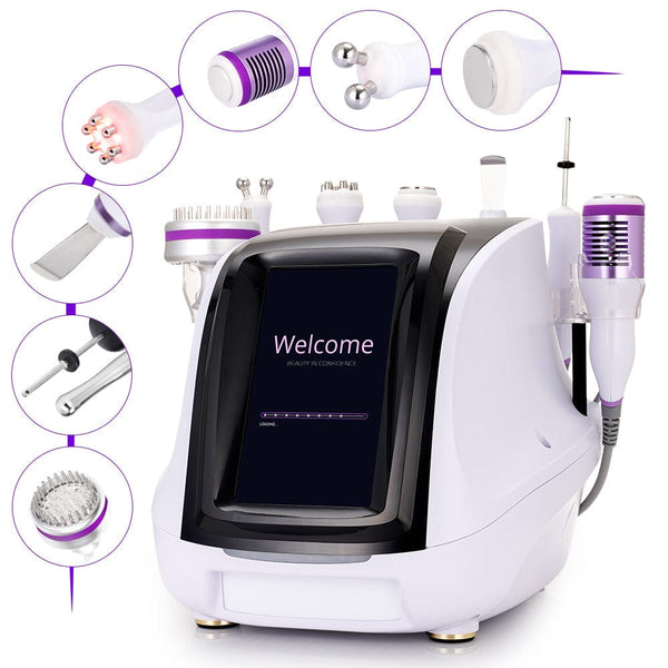 Various Handles of LS-78D3 8-In-1 Ultrasonic Beauty Machine