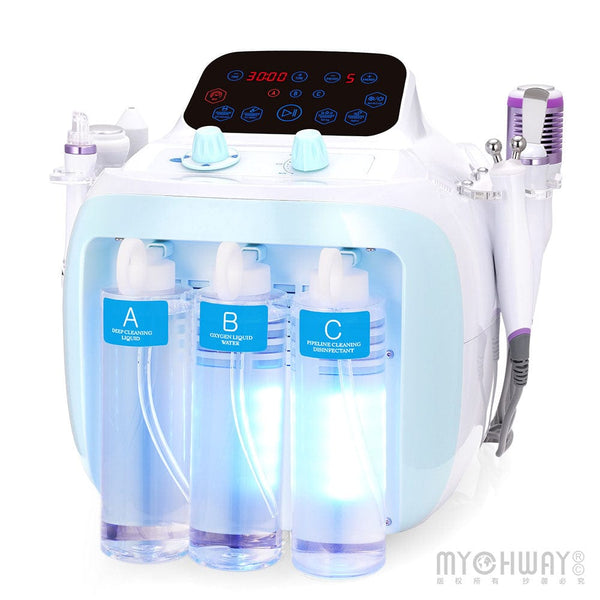 SR-AF1325 Multifunctional Hydro Facial Machine Display