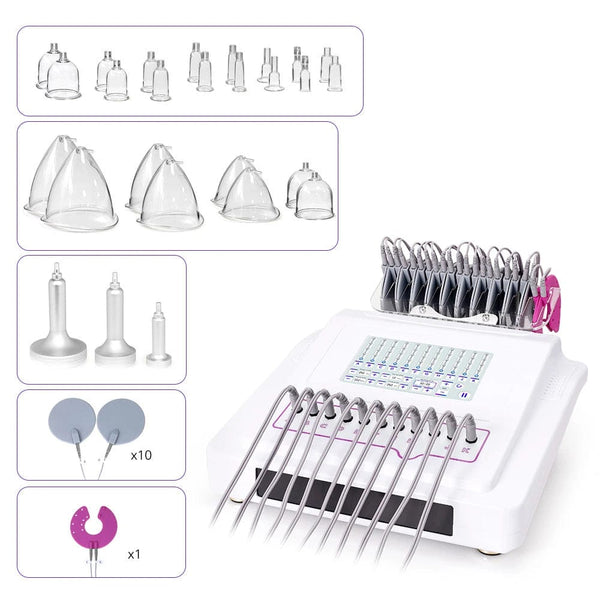 Mychway EMS Muscle Stimulator Machine With Vacuum Cupping For Body Shaping