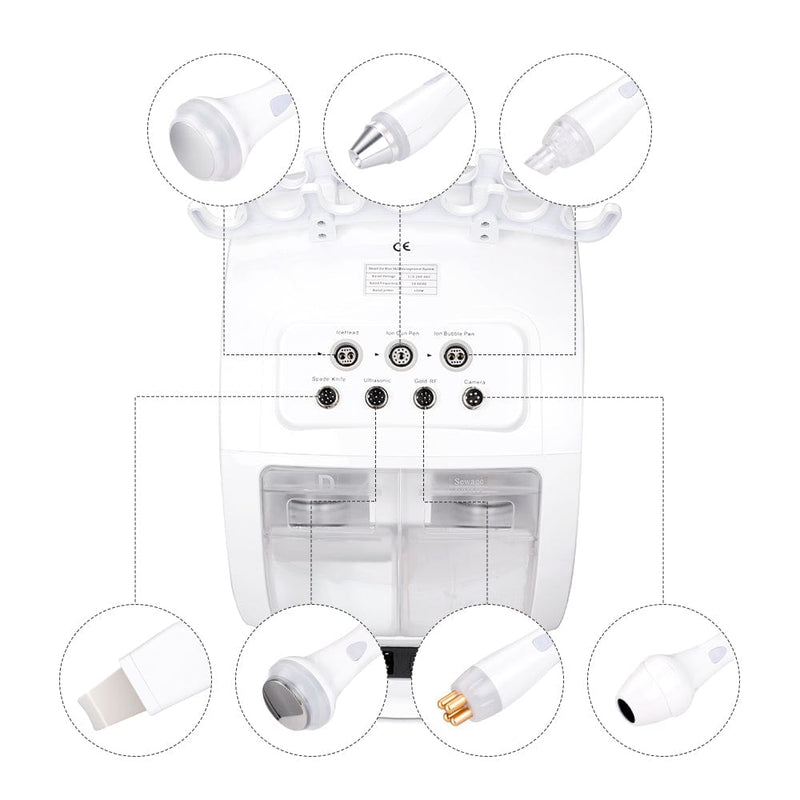 7 In 1 Multifunctional Hydra Ultrasonic RF Nano Atomization Skin Care Machine